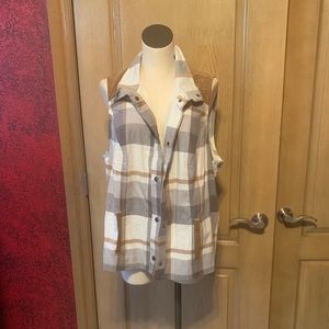 Flannel Vest
